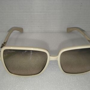 MaxMara Cream Sunglasses